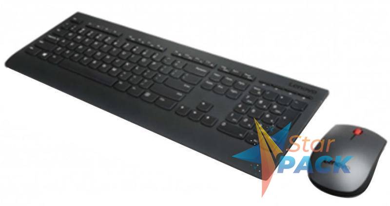 Lenovo Professional Wireless Keyboard and Mouse Combo  - US English with Euro symbol
