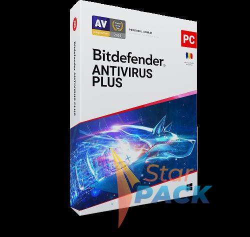 LICENTA Bitdefender Antivirus Plus, 1 utilizator, 1 an pt. PC, retail