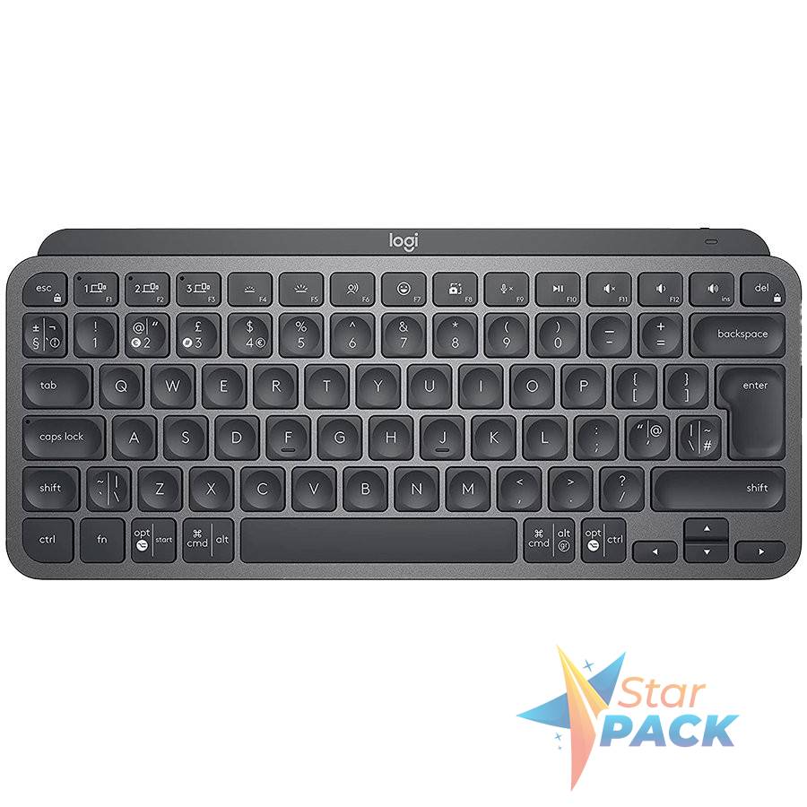 LOGITECH MX Mechanical Mini Bluetooth Illuminated Keyboard  - GRAPHITE - US INTL - TACTILE