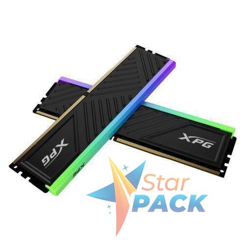 Memorie DDR Adata - gaming DDR4 32GB, frecventa 3200MHz, 16GB x 2 module, radiator, iluminare RGB, XPG SPECTRIX D35G