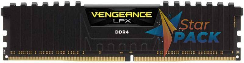Memorie DDR Corsair DDR4 16 GB, frecventa 3200 MHz, 1 modul, radiator
