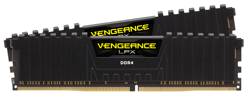 Memorie DDR Corsair DDR4 32 GB, frecventa 3200 MHz, 16 GB x 2 module, radiator