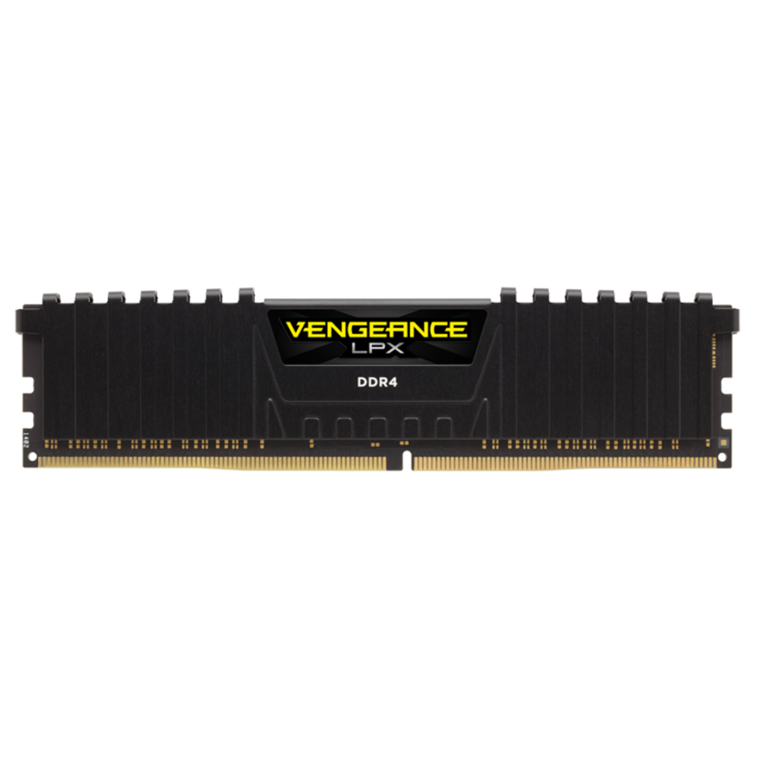 Memorie DDR Corsair VENGEANCE LPX DDR4 64 GB, frecventa 3600 MHz, 32 GB x 2 module, radiator