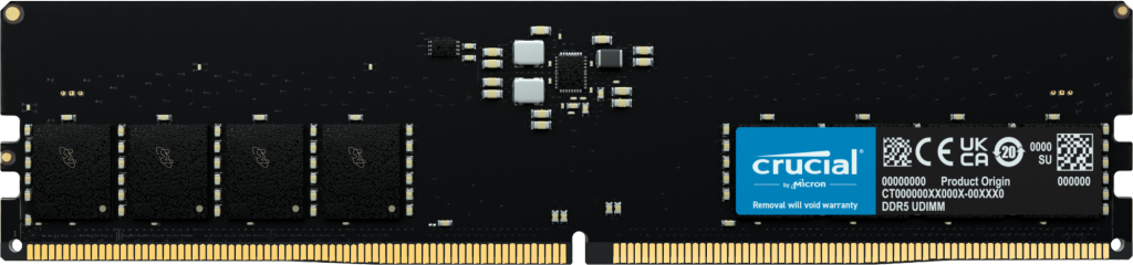 Memorie DDR Crucial DDR5 16 GB, frecventa 4800 MHz, 1 modul, radiator