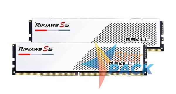 Memorie DDR G.Skill - gaming Ripjaws S5 DDR5 32GB frecventa 5600 MHz, 16GB x 2 module, radiator, latenta CL36