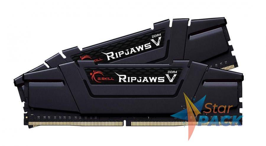 Memorie DDR G.Skill - gaming Ripjaws V DDR4 8GB frecventa 3200 MHz, 4GB x 2 module, radiator, latenta CL16
