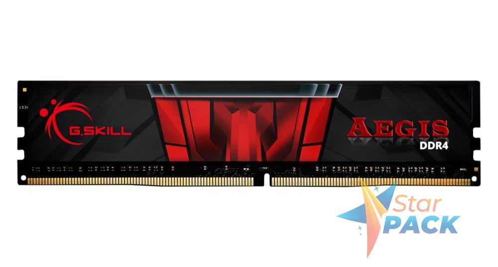 Memorie DDR G.Skill Aegis DDR4 8GB frecventa 3200 MHz, 1 modul, radiator, latenta CL16