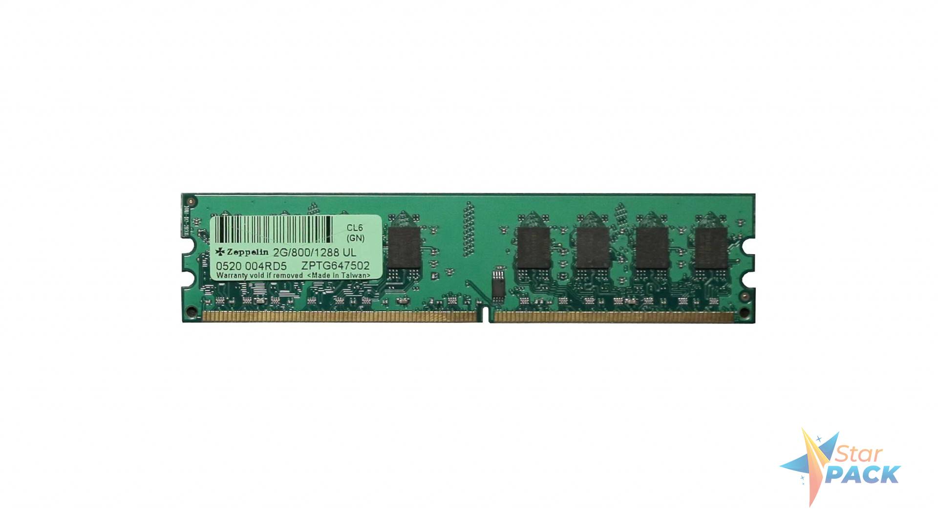 Memorie DDR Zeppelin DDR2 2GB frecventa 800 MHz, 1 modul