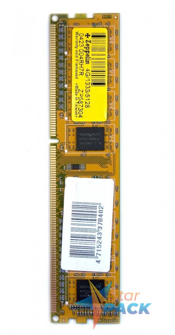 Memorie DDR Zeppelin DDR3 4GB frecventa 1333 MHz, 1 modul, retail