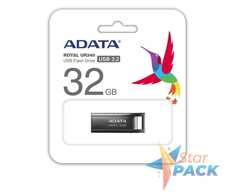 MEMORIE USB 3.2 ADATA UR340 32GB BLACK METALIC