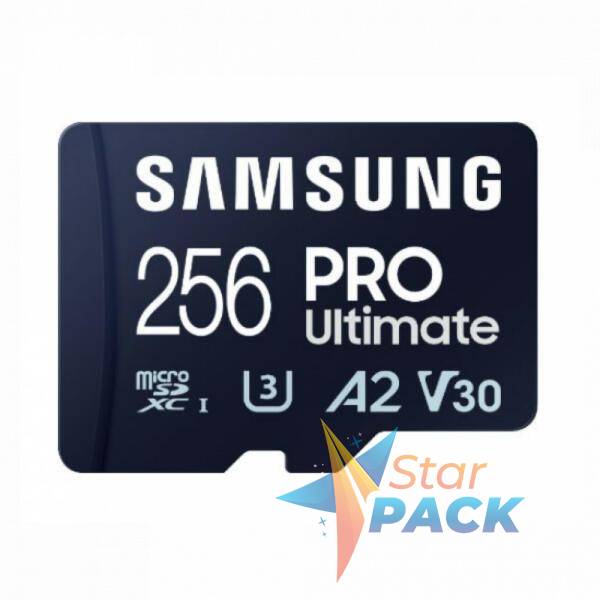 MEMORII. SD CARD Samsung MICROSDXC PRO ULTIMATE 256GB UHS1