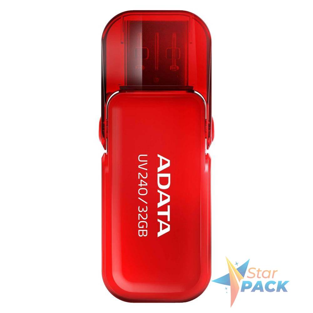 MEMORY DRIVE FLASH USB2 64GB/RED  ADATA