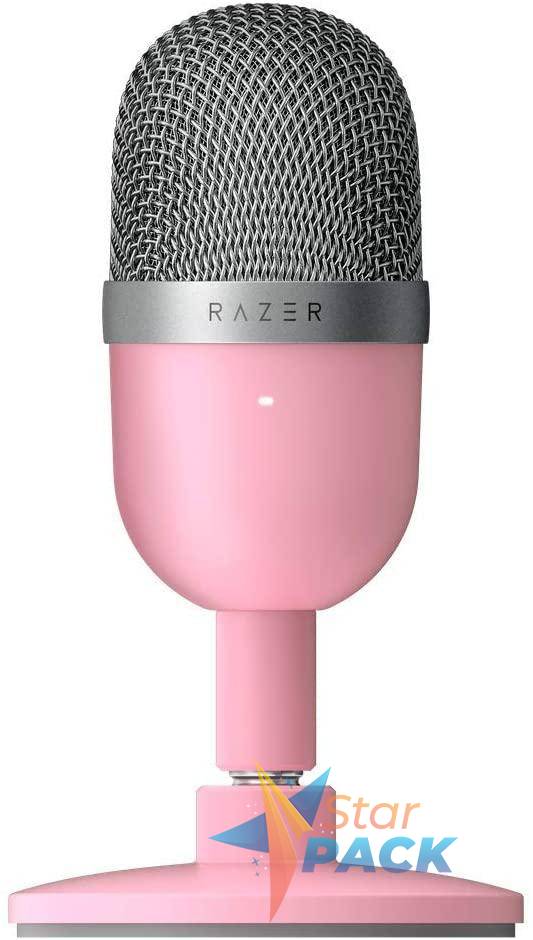 MICROFON RAZER, suport tip picior, conector USB, roz