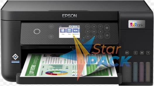 Multifunctional Inkjet color Epson L6260 EcoTank CISS, A4, Wireless, Functii: Impr.|Scan.|Cop. Printare monocrom:15 ppm, Printare color:8 ppm