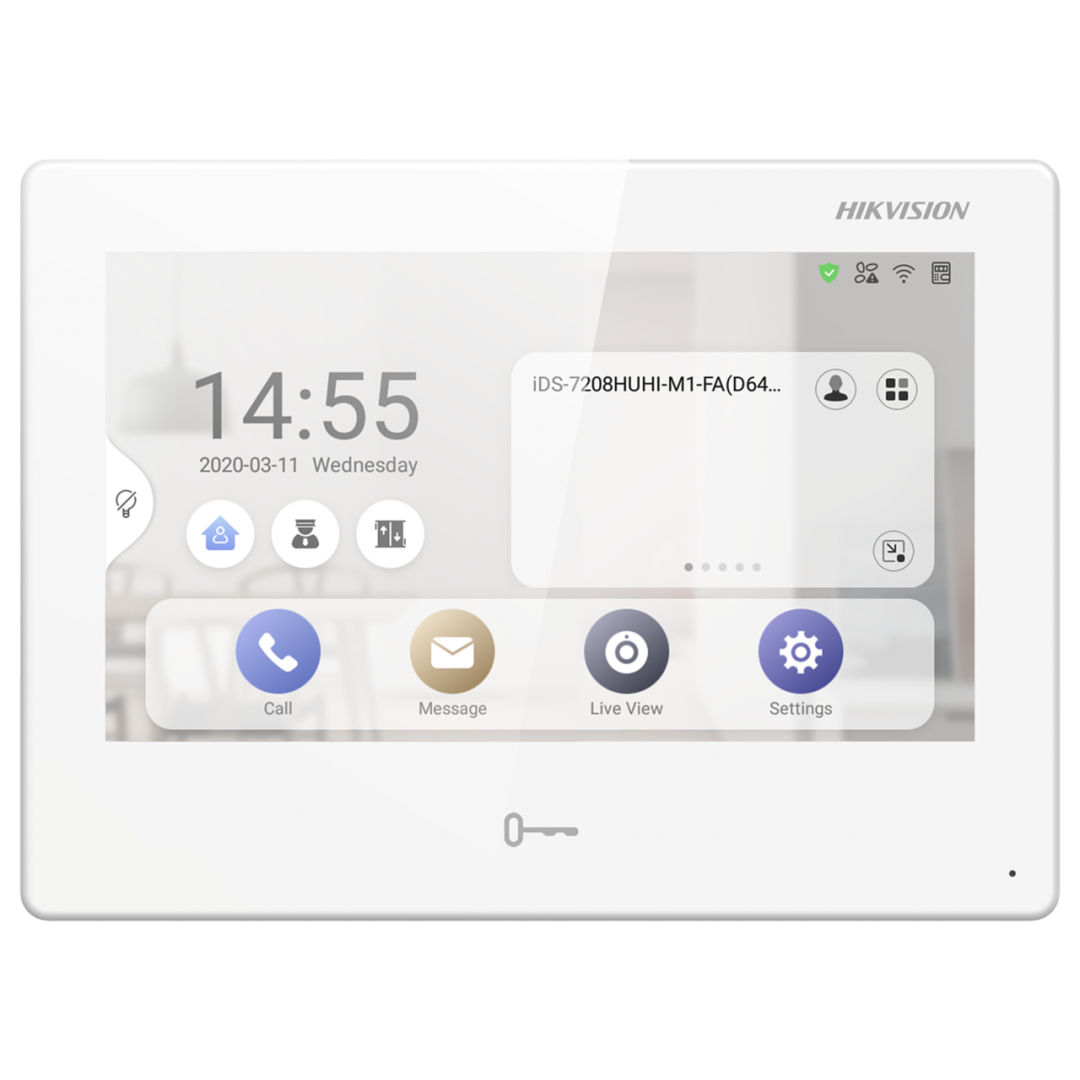 POST INTERIOR CU ANDROID 7INCH WIFI, DS-KH9310-WTE1