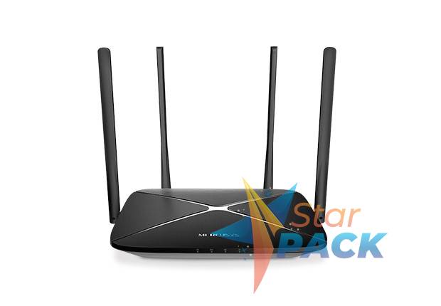 ROUTER MERCUSYS wireless 1200Mbps, 3 porturi 10/100/1000Mbps, Dual Band AC1200