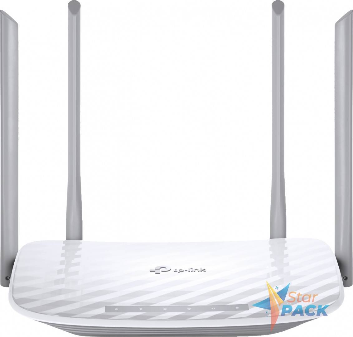 ROUTER TP-LINK wireless 1200Mbps, 4 porturi 10/100Mbps, 4 antene externe, Dual Band AC1200 /676919/261906 45505734