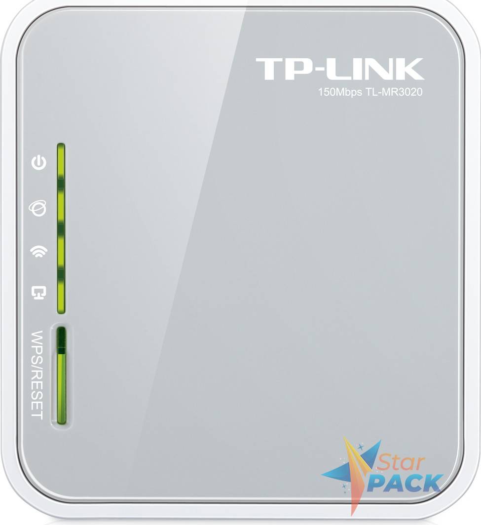 ROUTER TP-LINK wireless. portabil, 3G 150Mbps, 1 port WAN/LAN, compatibil UMTS/HSPA/EVDO, 3G USB modem, 2.4GHz, 802.11n/g/b