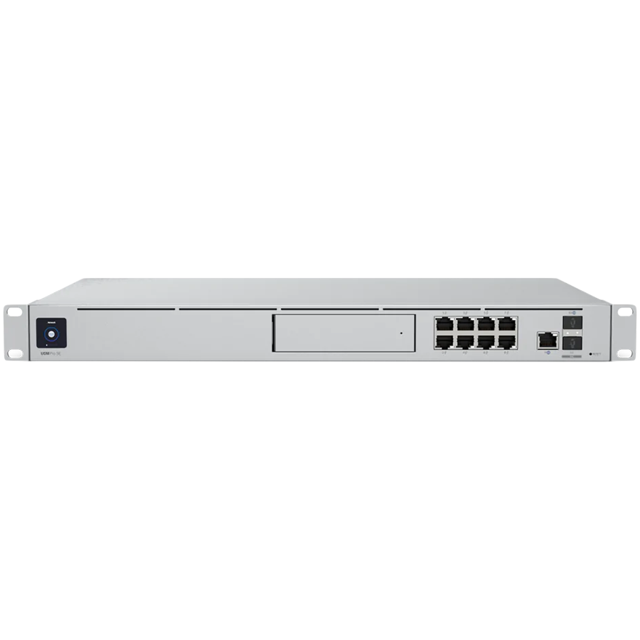 ROUTER Ubiquiti The Dream Machine Special Edition 1U Rackmount 10Gbps UniFi Multi-Application System with 3.5 HDD Expansion and 8Port PoE Switch