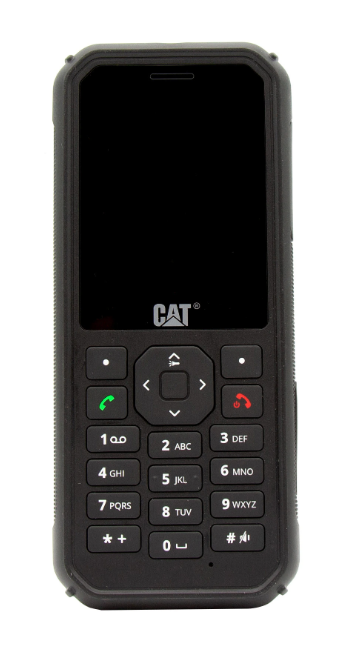 SMARTphone Caterpillar, CAT B40  ecran 6.7 inch, dual sim,  rez. camera 2 Mpix,  memorie interna 128 MB, 4G, OEM, acumulator 1800 mAh, negru