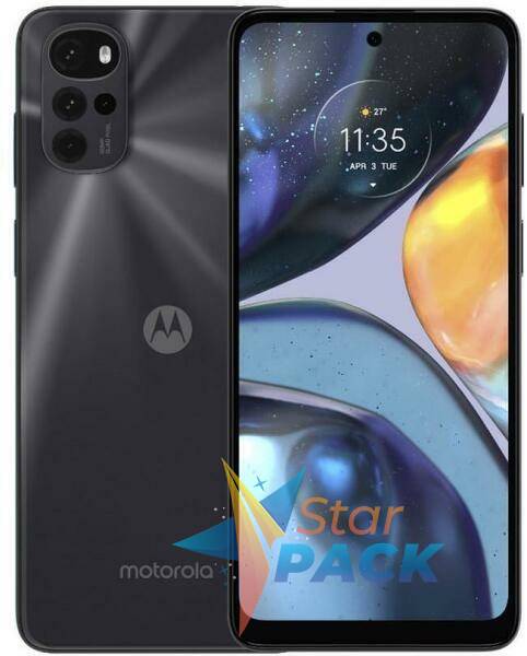 SmartPhone Motorola Moto G22 4G 4GB RAM 64GB Dual Sim Cosmic Black