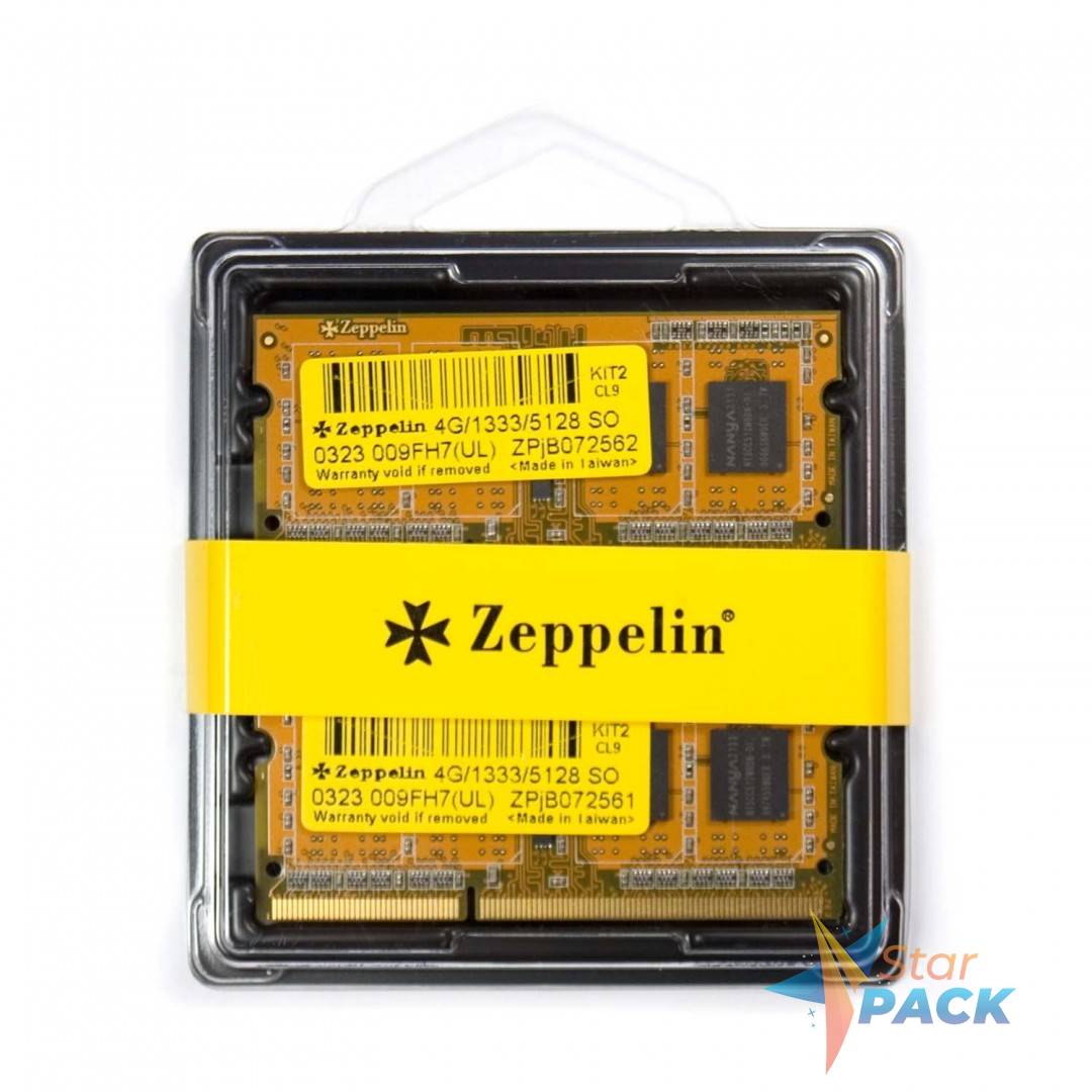 SODIMM  Zeppelin, DDR3/1333  8GB retail