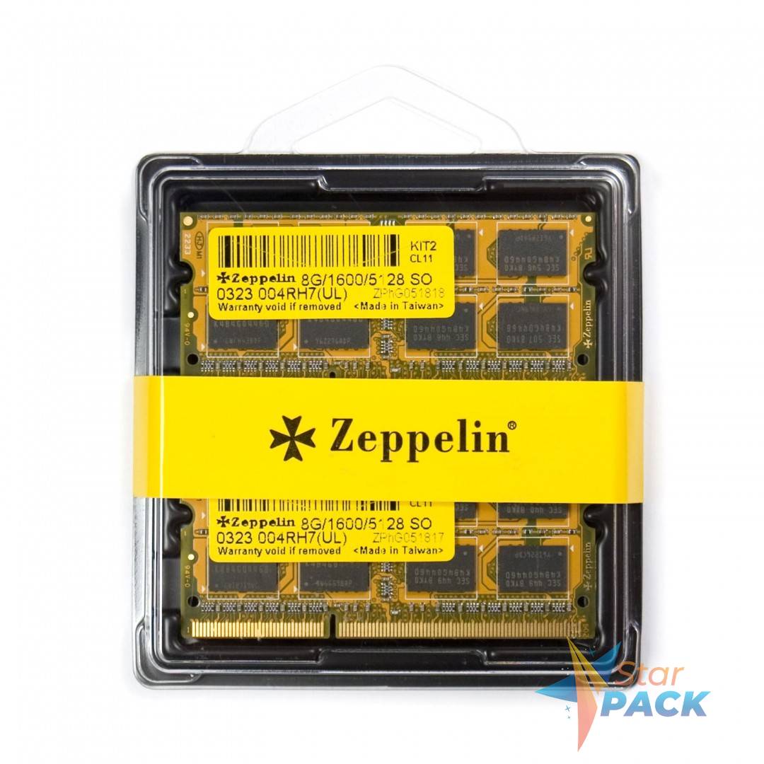 SODIMM  Zeppelin, DDR3/1600  16GB retail