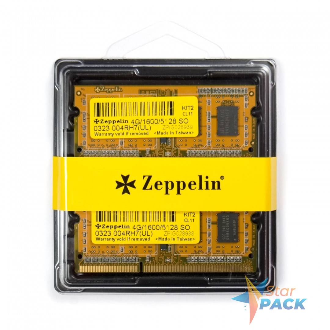 SODIMM  Zeppelin, DDR3/1600  8GB retail