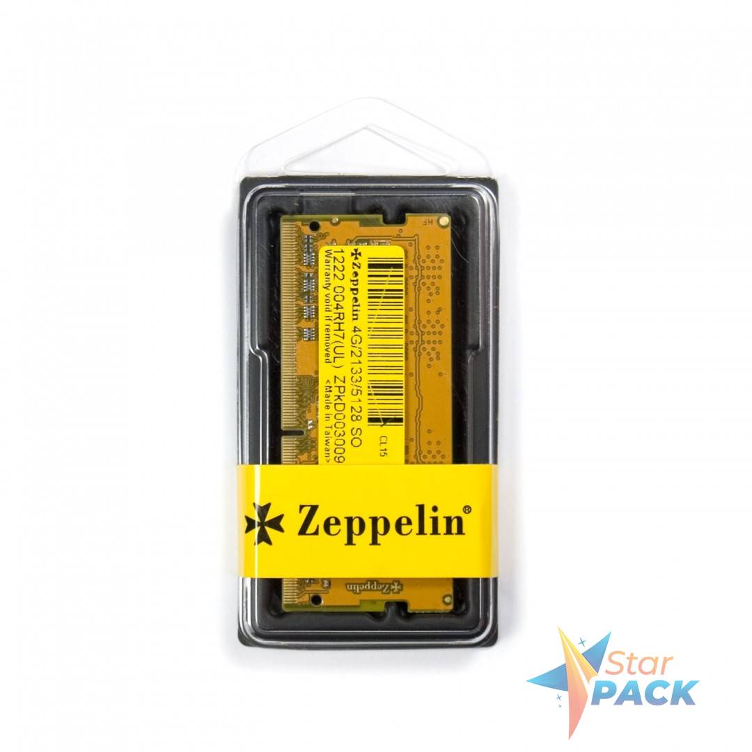 SODIMM  Zeppelin, DDR4 4GB, 2133 MHz, retail