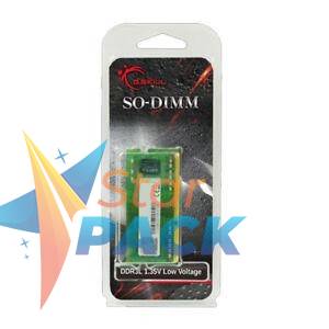 SODIMM G.Skill, DDR3, 8GB, Number of modules 1, 1600 MHz, Nominal voltage 1.35 V