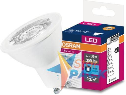 SPOT incastrat LED Osram, soclu GU10, putere 4.3W, forma spot, lumina alb, alimentare 220 - 240 V