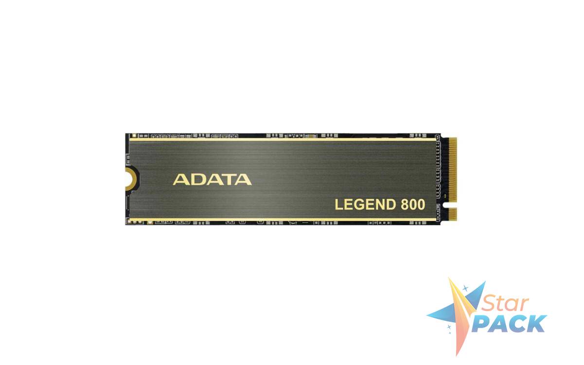 SSD ADATA, Legend SSD 800, 2 TB, PCIe Gen4 x4 M.2 2280, read 3500Mbps / write 2800Mbps