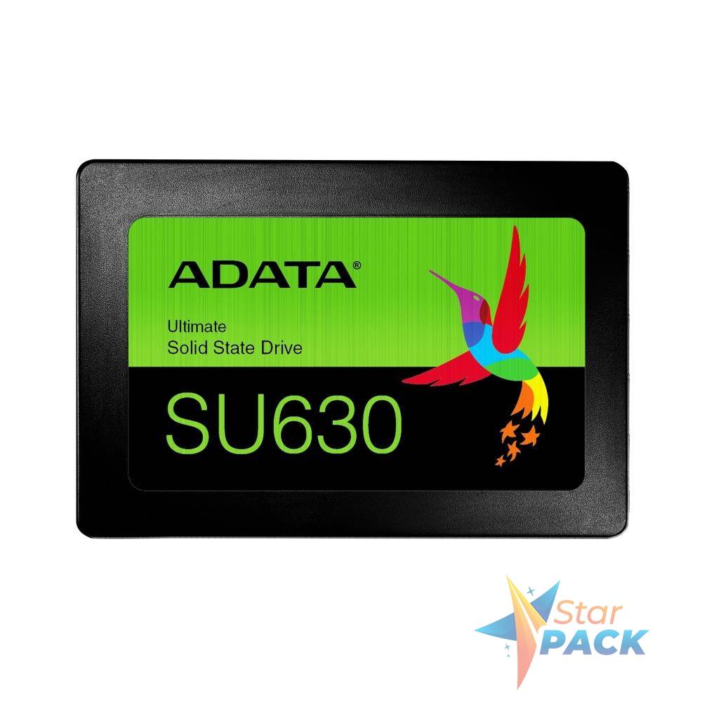 SSD ADATA, Ultimate SU630, 480 GB, 2.5 inch, S-ATA 3, 3D Nand, R/W: 520/450 MB/s