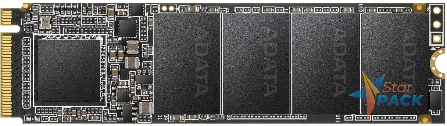 SSD ADATA, XPG SX6000 Lite, 512 GB, M.2, PCIe Gen3.0 x4, 3D TLC Nand, R/W: 1800/1200 MB/s