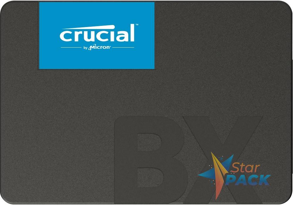 SSD CRUCIAL BX500, 2TB, 2.5 inch, S-ATA 3, 3D TLC Nand, R/W: 540/500 MB/s