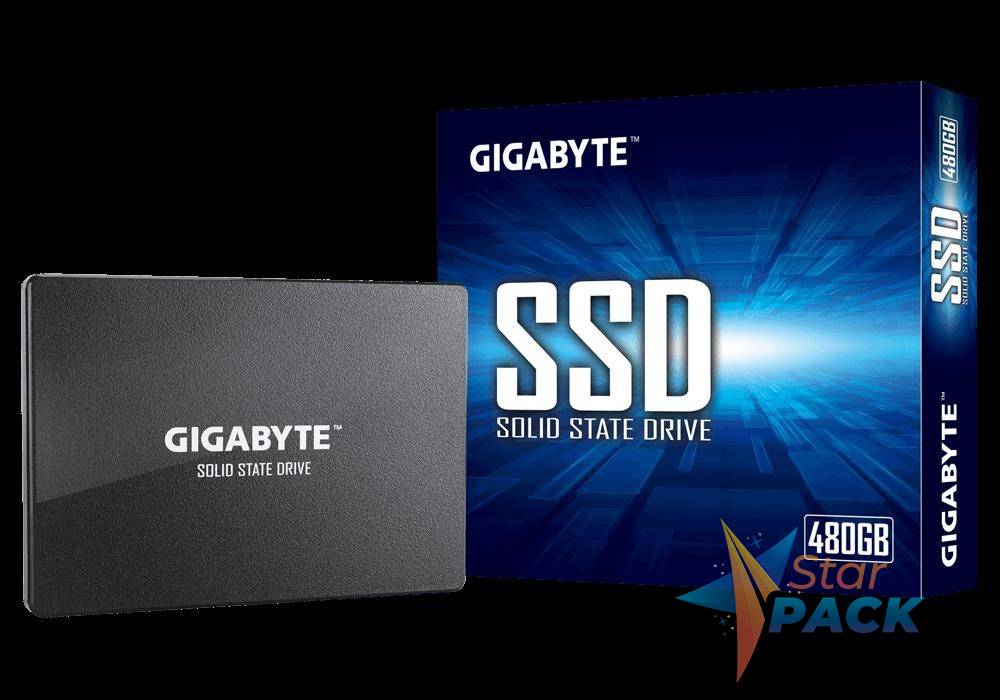 SSD GIGABYTE, 480 GB, 2.5 inch, S-ATA 3, 3D Nand, R/W: 550/480 MB/s