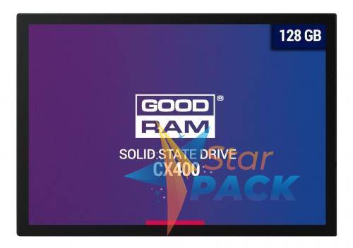 SSD GOODRAM CX400, 128GB, 2.5 inch, S-ATA 3, 3D TLC Nand, R/W: 550/450 MB/s