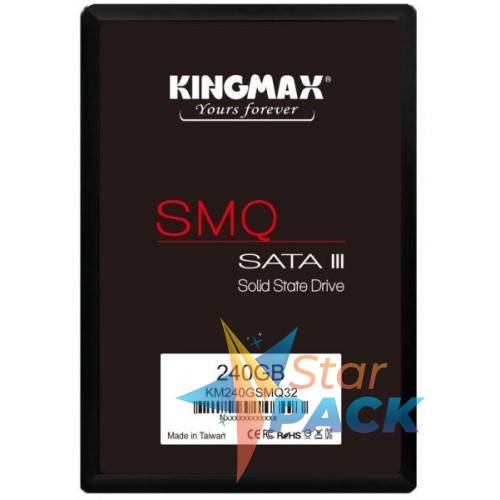 SSD Kingmax, 240 GB, 2.5 inch, S-ATA 3, 3D QLC Nand, R/W: 540 MB/s/450 MB/s MB/s