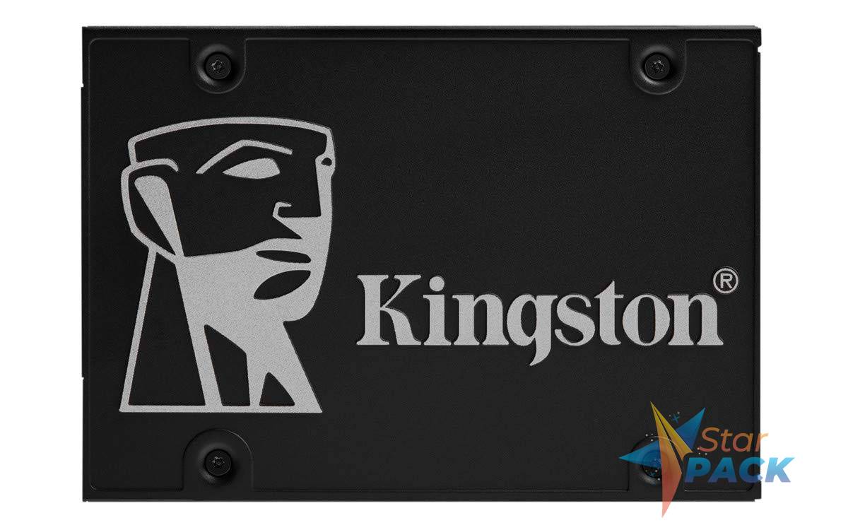 SSD KINGSTON, KC600, 512 GB, 2.5 inch, S-ATA 3, 3D TLC Nand, R/W: 550/520 MB/s