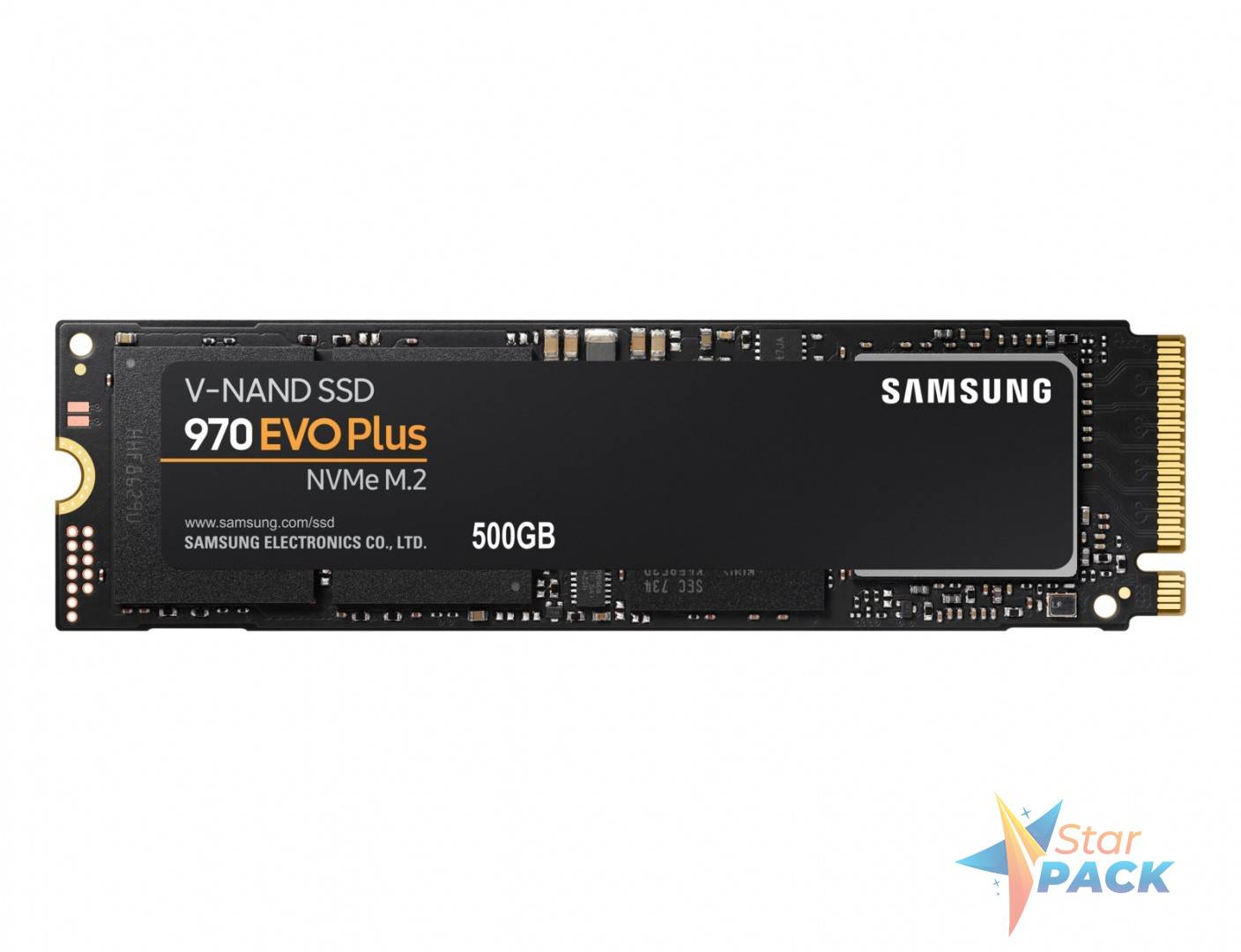 SSD SAMSUNG, Gen3 x 4, 970 EVO plus, 500 GB, M.2, PCIe Gen3.0 x4, V-Nand 3bit MLC, R/W: 3500/3200 MB/s