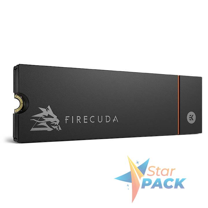 SSD SEAGATE Firecuda 530, 1TB, M.2, PCIe Gen4.0 x4, 3D TLC Nand, R/W: 7300/6000 MB/s