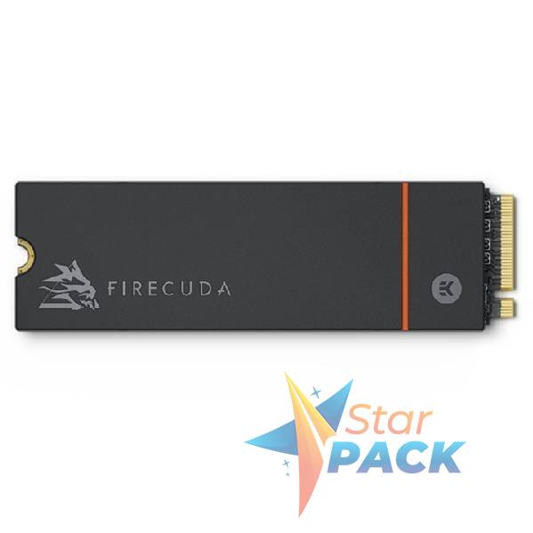 SSD SEAGATE Firecuda 530, 2TB, M.2, PCIe Gen4.0 x4, 3D TLC Nand, R/W: 7300/6900 MB/s
