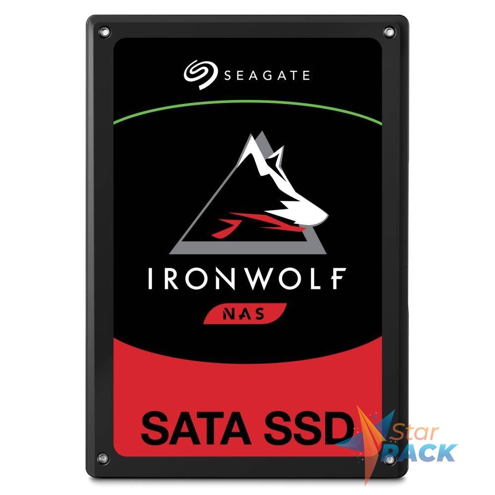 SSD SEAGATE IronWolf 110 3.84TB 2.5, 7mm, SATA 6Gbps, R/W: 560/535 Mbps, IOPS 85K/45K, TBW: 7000