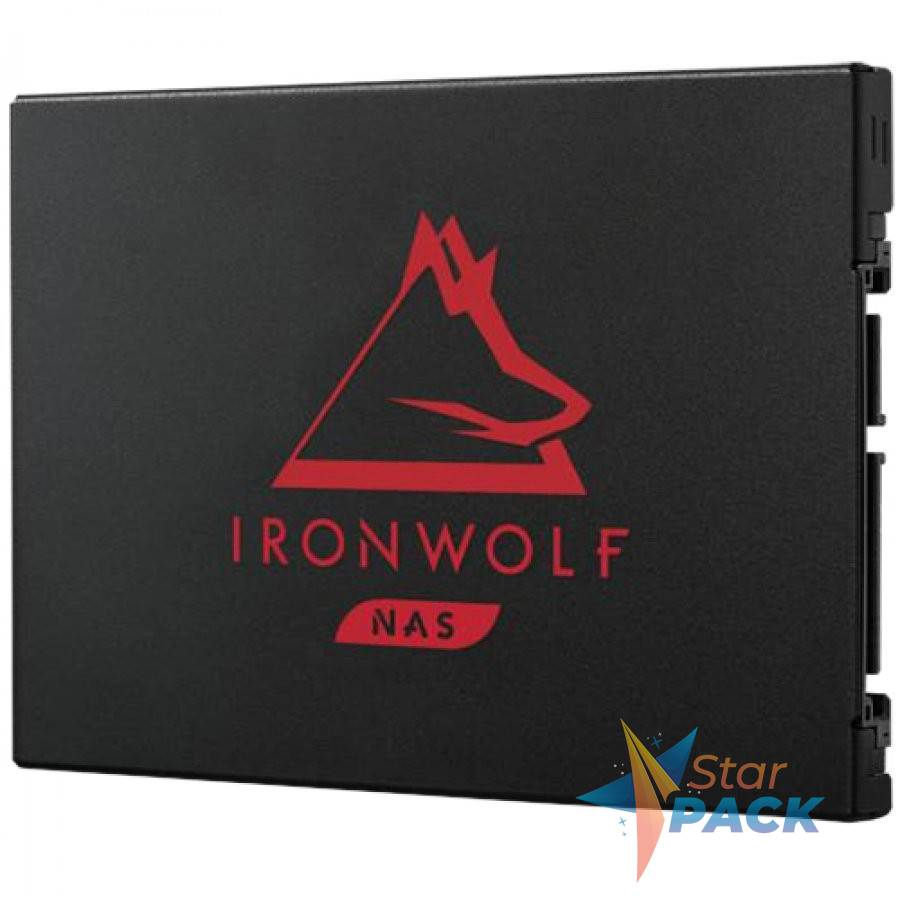 SSD SEAGATE IronWolf 125 250GB 2.5, 7mm, SATA 6Gbps, R/W: 560/540 Mbps, IOPS 95K/90K, TBW: 300