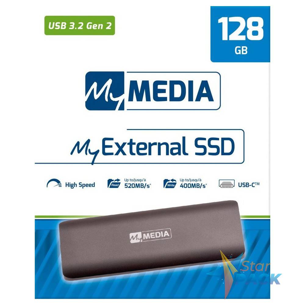 SSD Verbatim MyMedia 3.2 Gen 2 128GB 2.5