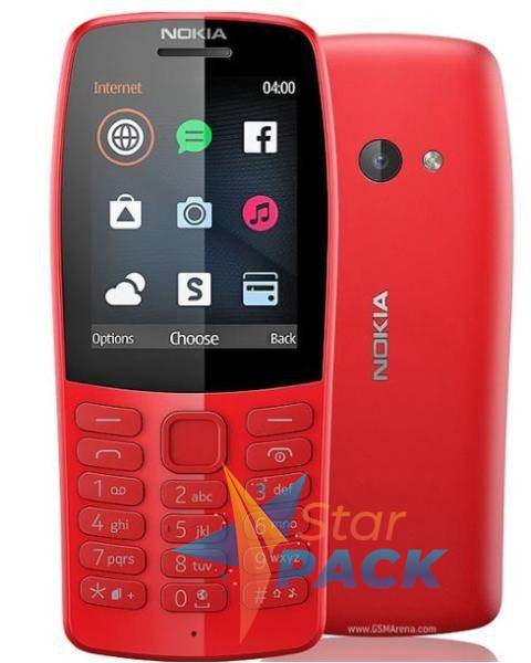 Telefon cu butoane, NOKIA, 210  ecran 2.4 inch, dual sim,  rez. camera 0.3 Mpix,  memorie interna 16 MB, 2G, OEM, acumulator 1020 mAh, negru