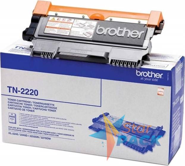 Toner Original Brother Black pentru HL-2240|2250|DCP-7060|7065|7070|MFC-7360|7460|Fax-2845, 2.6K