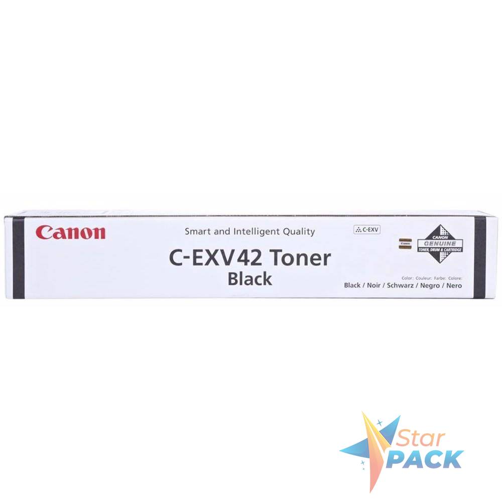 Toner Original Canon Black, EXV42, pentru IR 2202|IR 2204, 10.2K