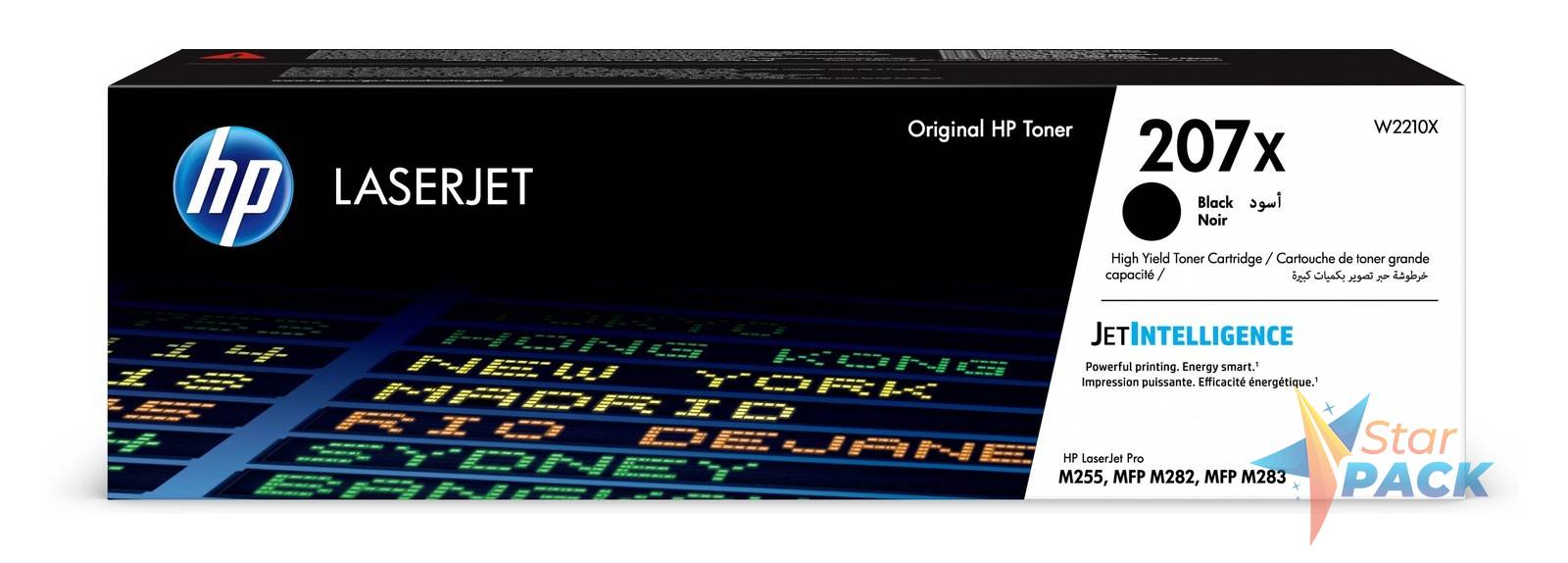 Toner Original HP Black, nr.207X, pentru Color LaserJet Pro M255|M282|M283, 3.15K