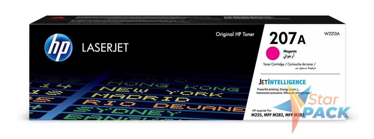 Toner Original HP Magenta, nr.207A, pentru Color LaserJet Pro M255|M282|M283, 1.25K